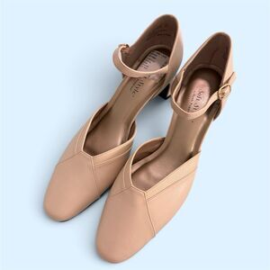 NEW Soft Style by Hush Puppies Women's Tan Leather Slingback Pump 10M NIBox